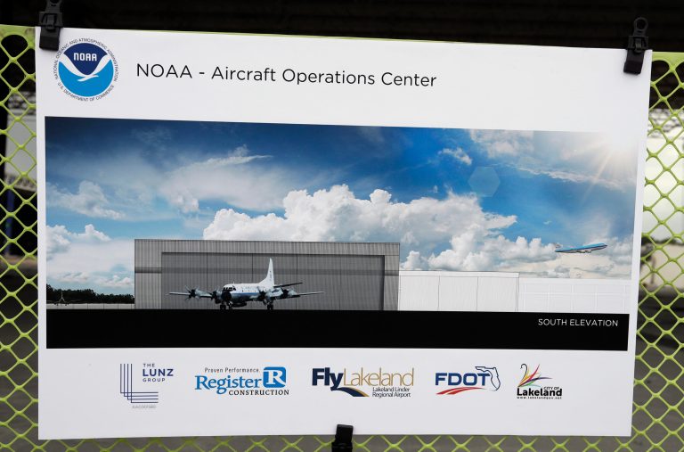 Rep. Dennis Ross, R-Fla., took part in a flight through Hurricane Irma Florida on Friday with meteorologists to collect data on the storm. (AP Photo/Chris O'Meara)