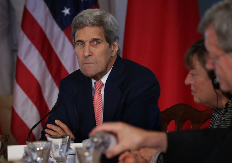 Aside from going on about how decent Kerry is as a human being, the official had little to say about many of the key outstanding questions about the Iran deal. (Getty)