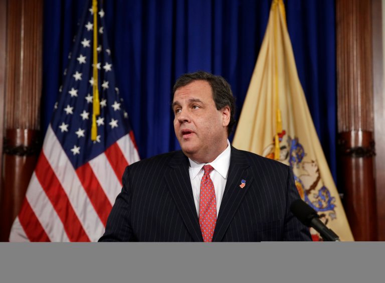 New Jersey Gov. Chris Christie speaks during a news conference Jan. 9 at the Statehouse in Trenton. N.J. Christie has fired a top aide who engineered political payback against a town mayor, saying she lied. (AP Photo/Matt Rourke)