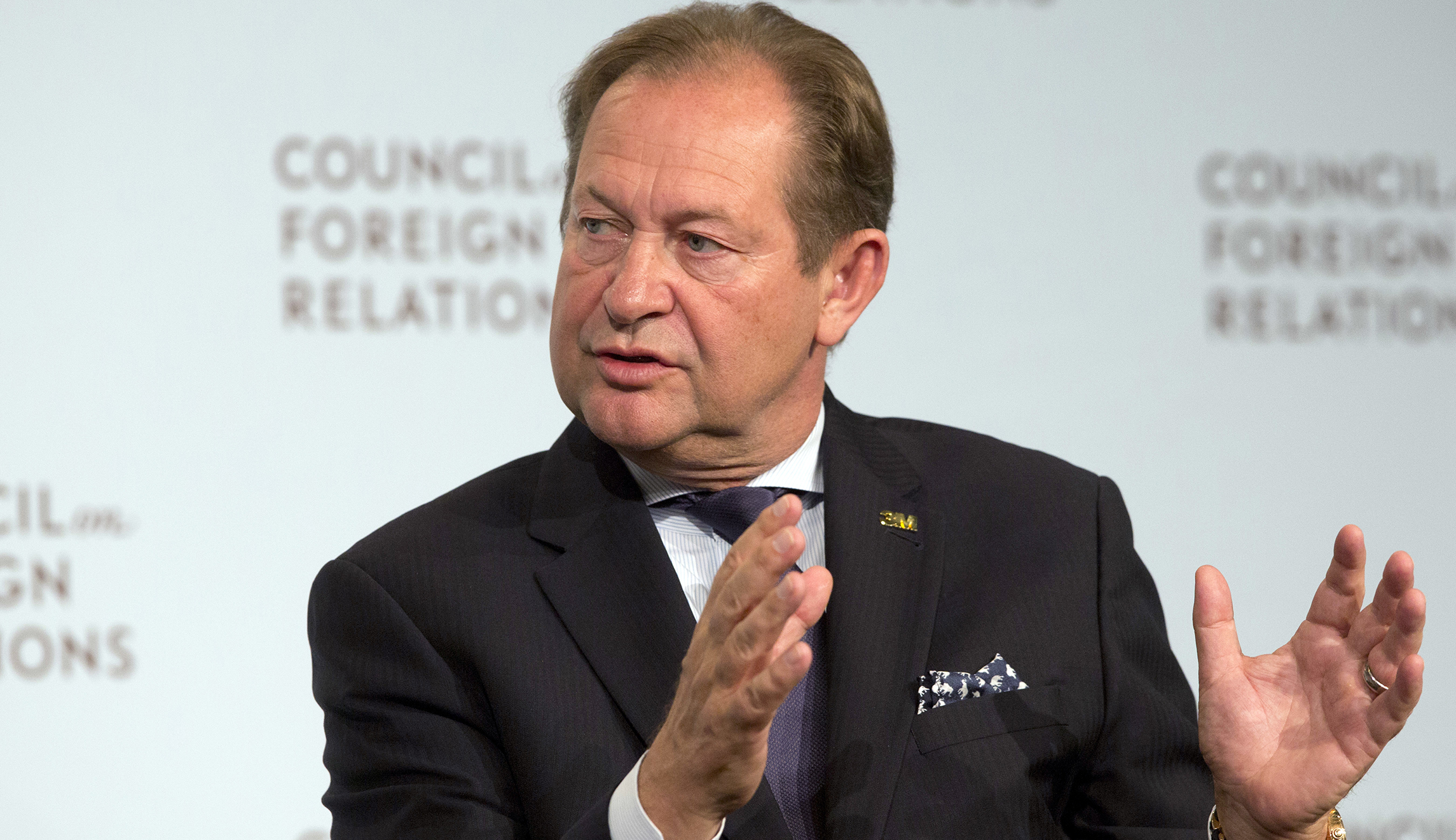CEO of 3M steps down from Trump manufacturing council