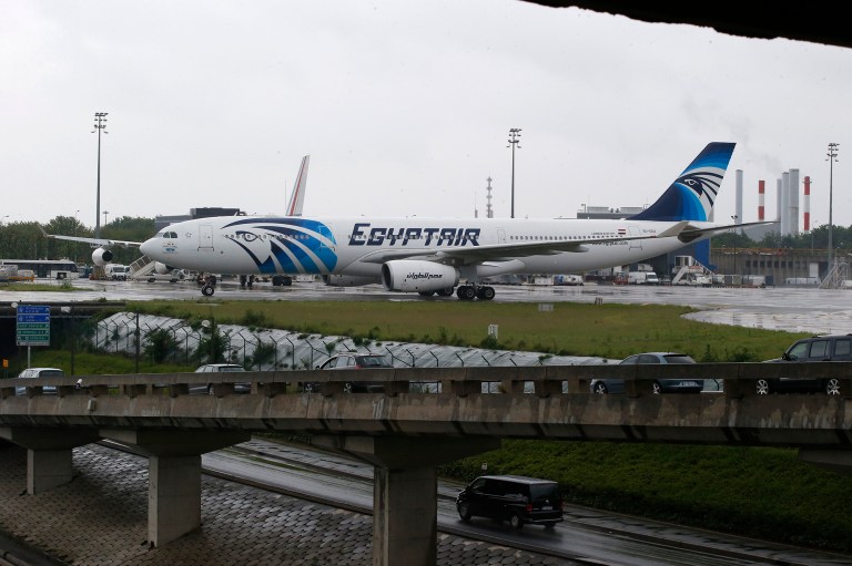 Debris from the missing EgyptAir flight has been found, officials say. (AP Photo/Michel Euler)