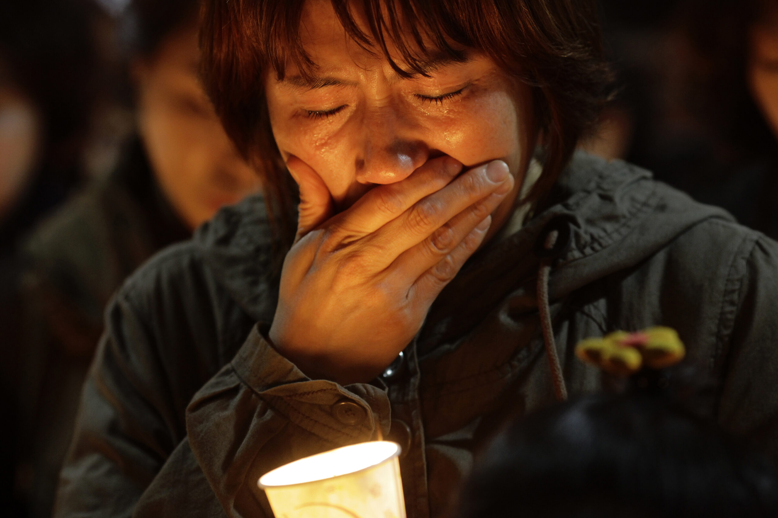 Grief in town of students missing in ferry sinking