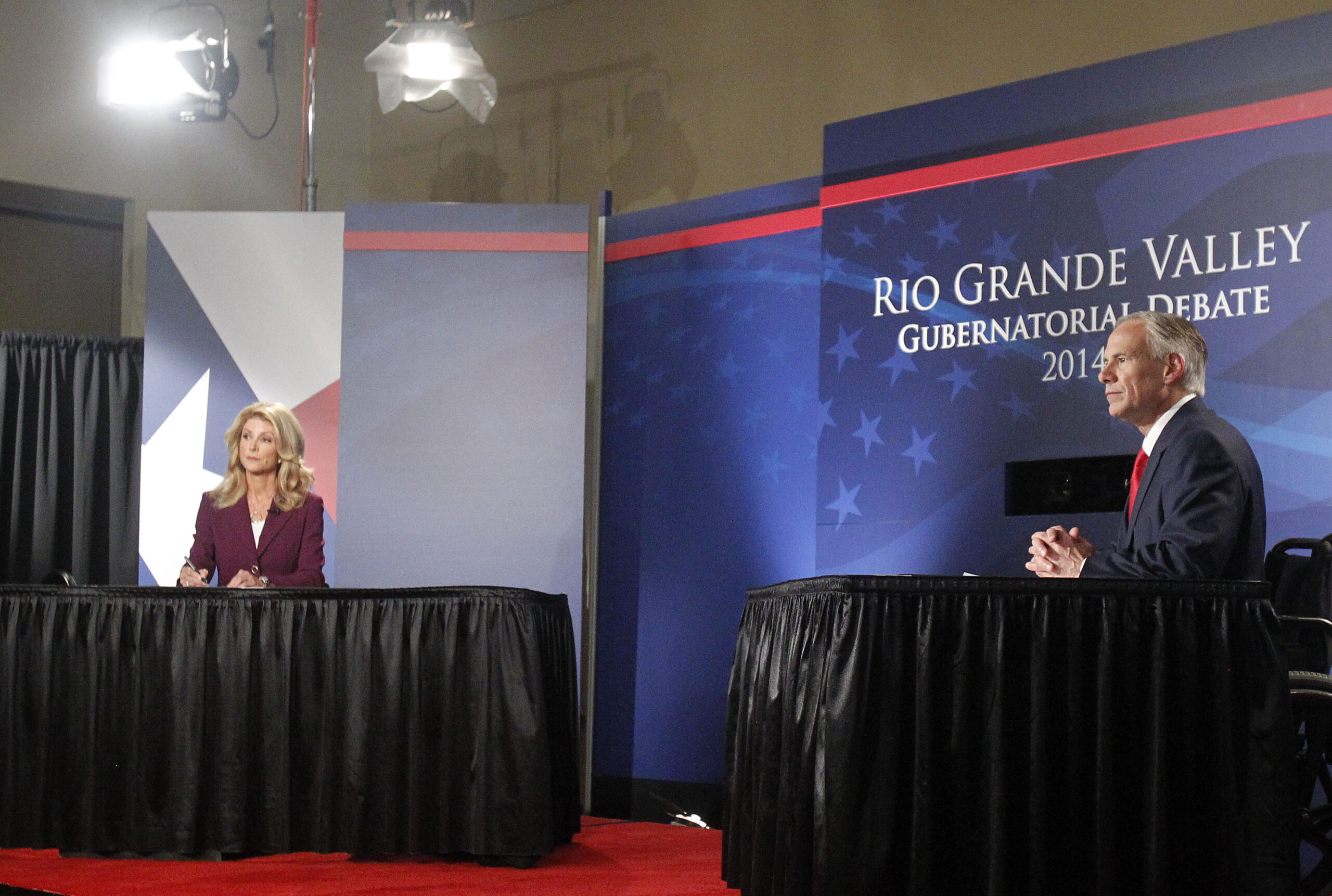Few fireworks in first Texas governor’s debate