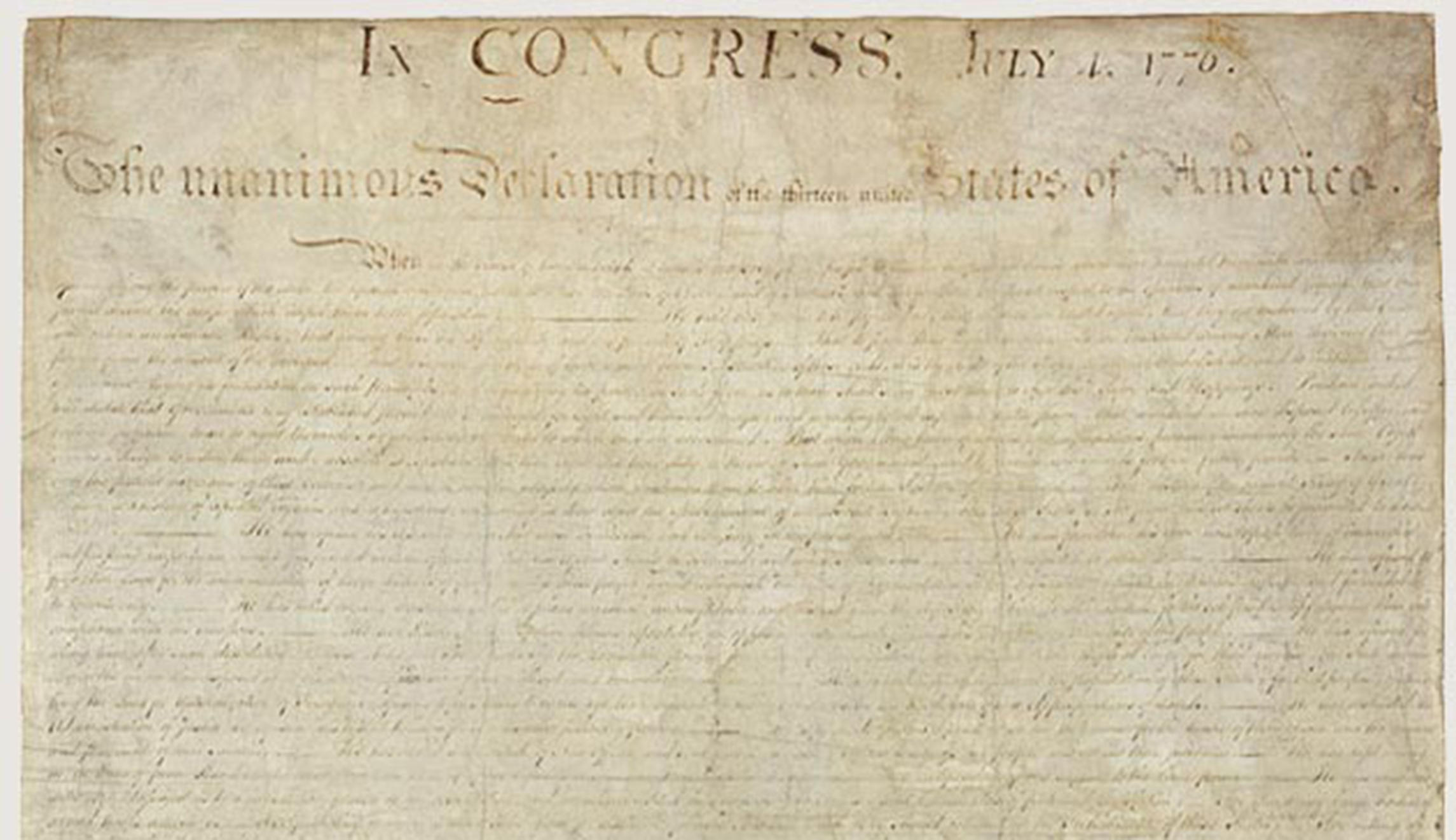 The Declaration of Independence: Full text