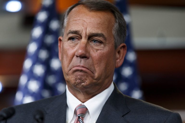 Four Senate Democratic leaders told reporters on Thursday they want House Speaker John Boehner, R-Ohio, to bring legislation to the floor 