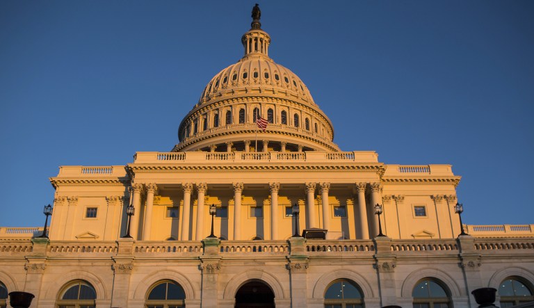 The Koch brothers' group predicted that 80 House seats would be in play this fall and said Republicans were facing an unprecedented threat to their power — in Washington and state legislatures across the country. (Zach Gibson/Bloomberg)