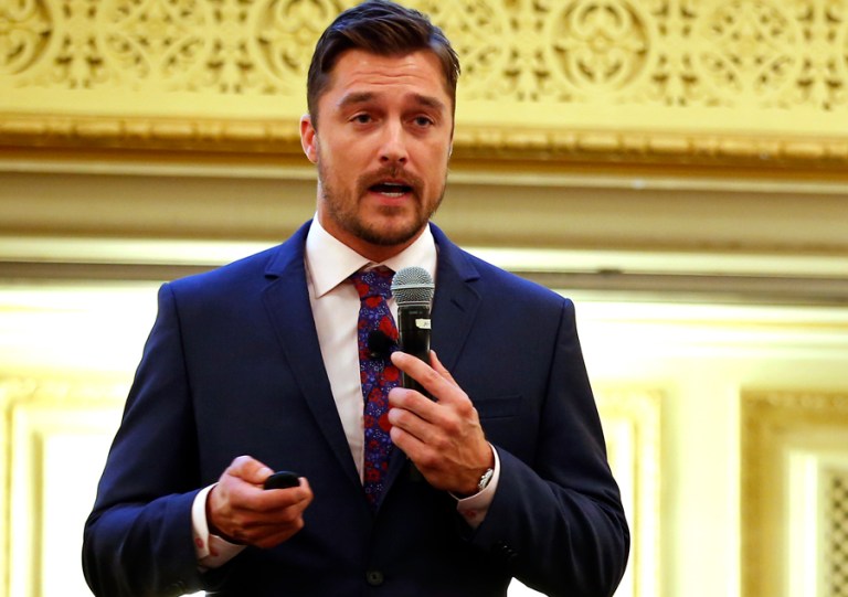 The six-figure ad campaign features Chris Soules, who ranks himself among Iowa's corn farmers, to promote the benefits of producing ethanol from corn, and the Environmental Protection Agency's Renewable Fuel Standard, which requires the fuel to be blended in gasoline, as a boon to the state's agriculture ecnomy. (Photo by Jeff Haynes/Invision for BASF/AP images file)