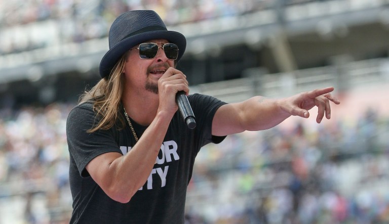 A Kid Rock for Senate website was launched in mid-July and the musician confirmed the site was real, but has not confirmed whether he actually intends to run for public office. (AP Photo/Reinhold Matay)