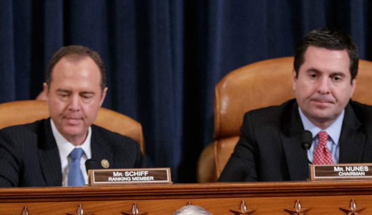 Under Chairman Devin Nunes, R-Calif., and ranking member Adam Schiff, D-Calif., the House Intelligence Committee has become a partisan playground. (AP Photo/J. Scott Applewhite)