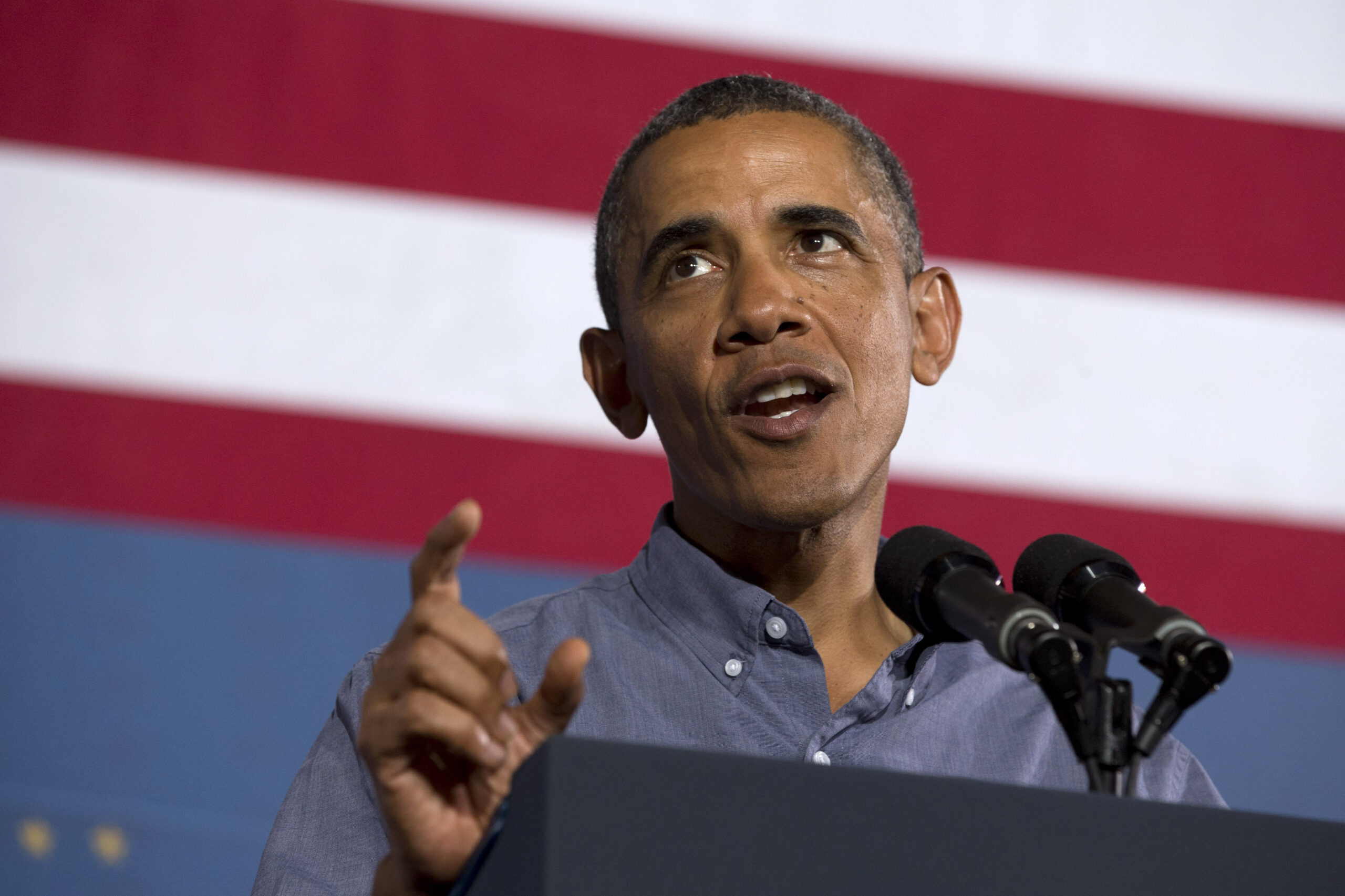 Obama plays down US intervening in Syria