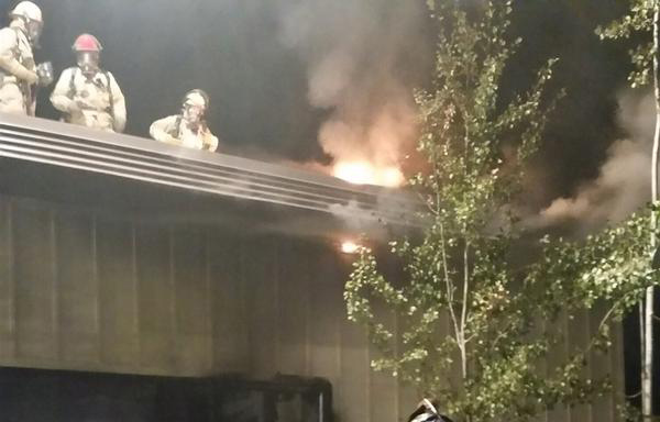 Recent attacks on Planned Parenthood facilities have included a blaze set off in September at aÂ clinic in Washington state, in which authorities determined it wasÂ arson.Â (KREM.com via AP)