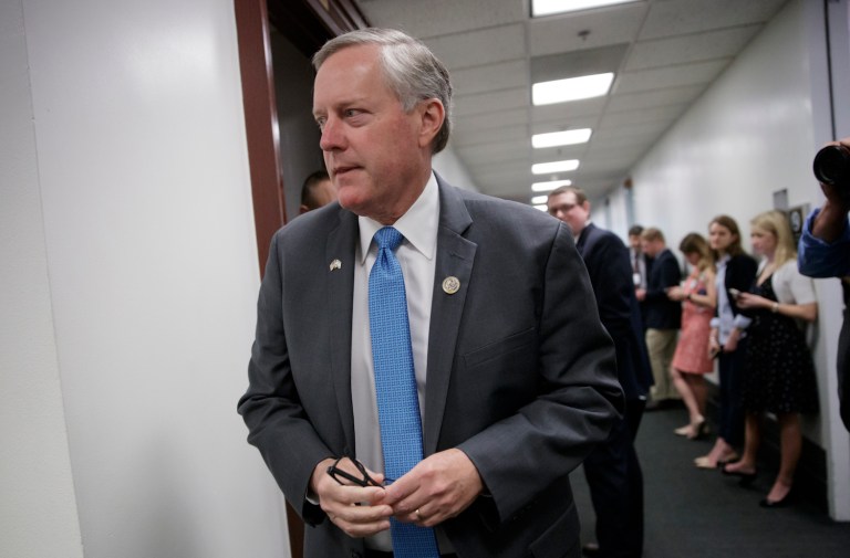 Last week, members of the Freedom Caucus called on leadership to drop the border adjustment provision in order to move ahead with tax reform. (AP Photo/J. Scott Applewhite)