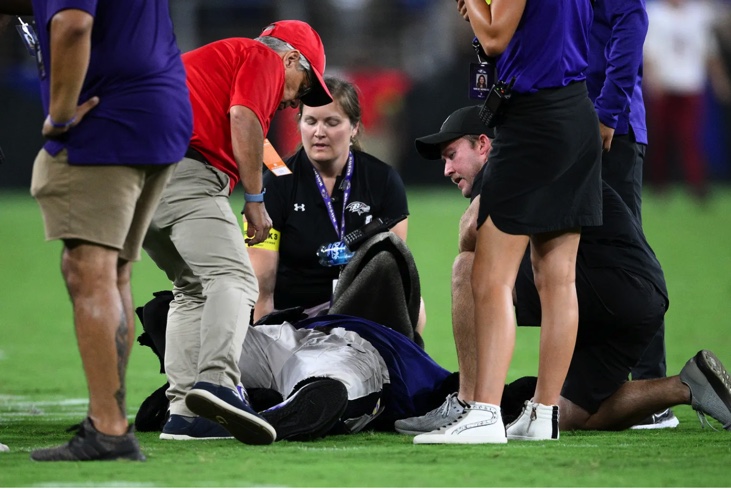 WATCH: Baltimore Ravens lose ‘Poe’ ahead of season opener