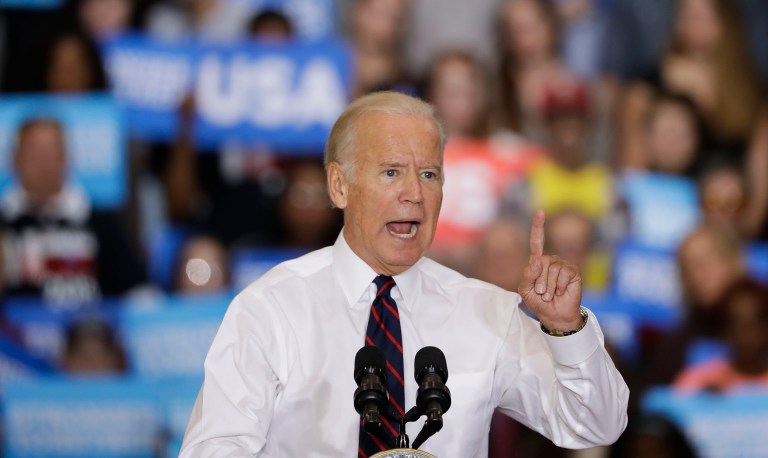 Vice President Joe Biden said he found it 