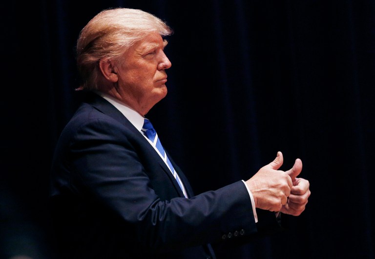 When it comes to politics and his personal inner circle, "you're fired" often seems to be the furthest thing from Trump's lips. (Luke Sharrett/Bloomberg)