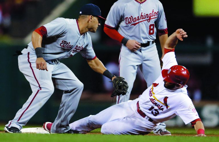 Nationals routed by Cardinals, but magic number down to two after Braves loss