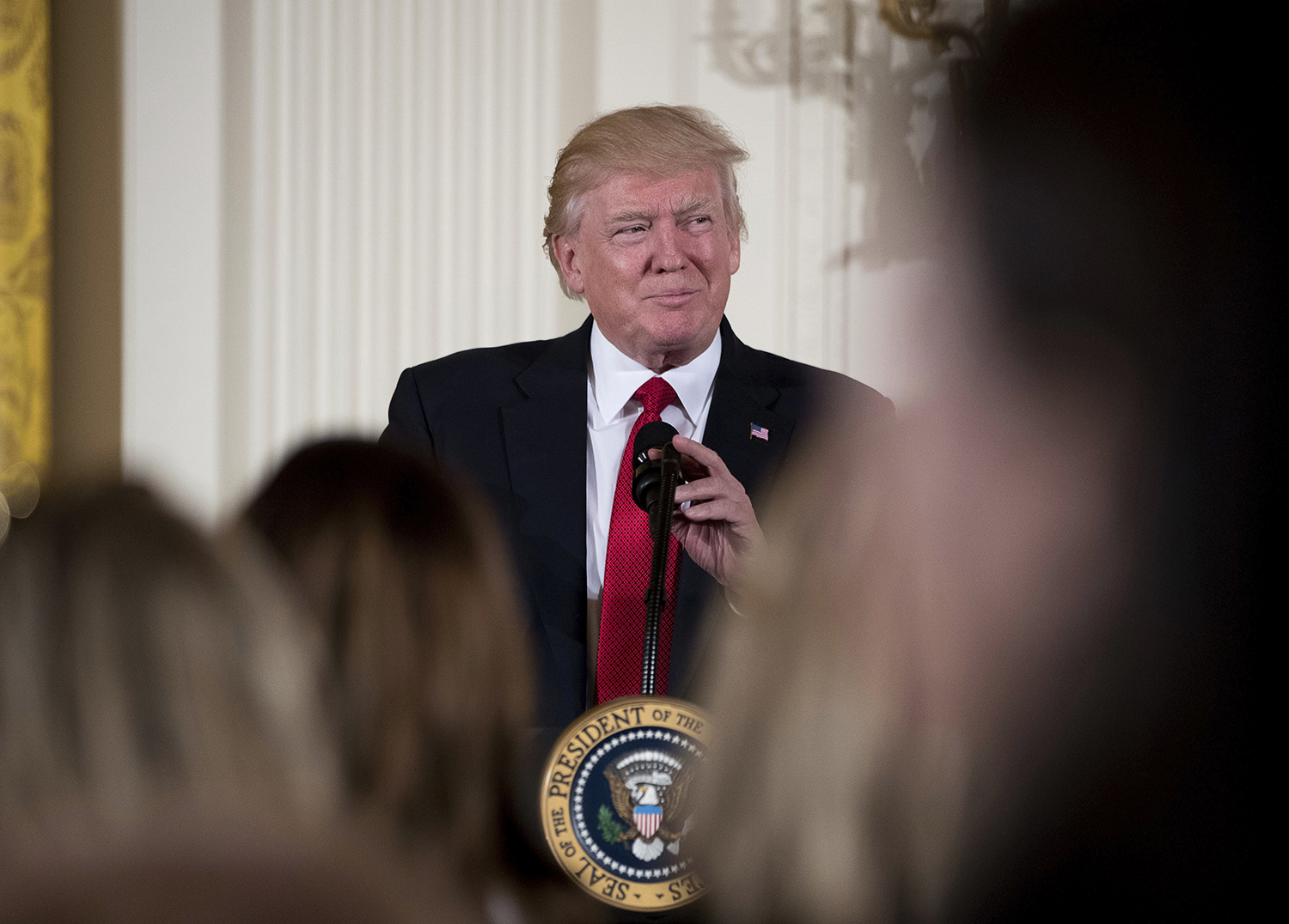 Trump argues economy is on upward trajectory, calls it ‘good news’ for graduates