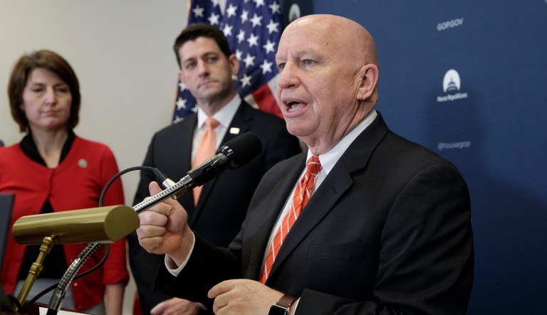In a joint statement on tax reform, congressional Republican leadership and the Trump administration said Thursday afternoon that the idea of adjusting corporate taxes at the border won't be part of the plan. (AP Photo/J. Scott Applewhite)