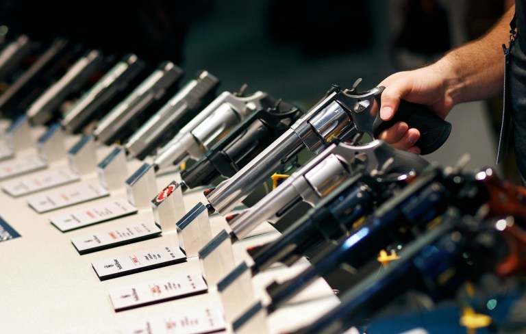 Federal efforts to monitor people who attended a California gun show amounted to 