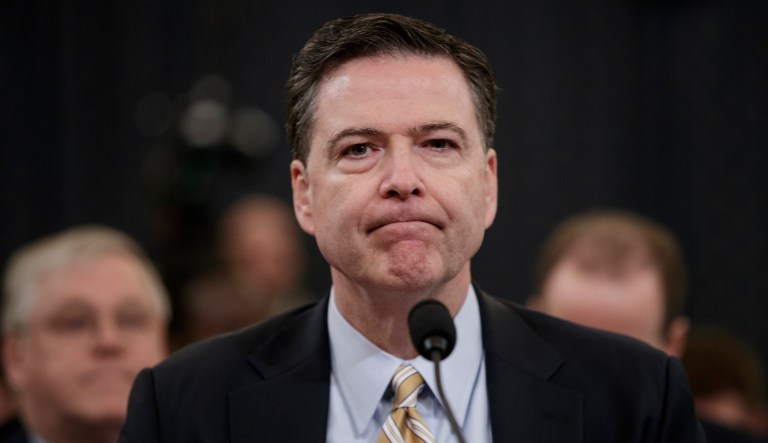 The Wall Street Journal editorial board hit former FBI Director James Comey for having a 