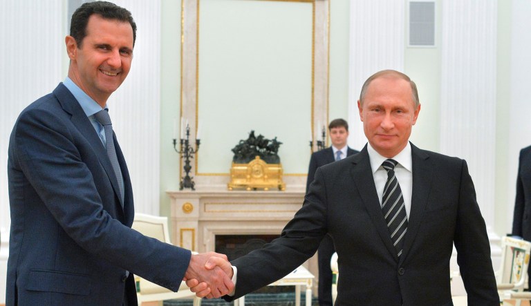 When it comes to Assad's chemical atrocities, Putin must not get a pass. (Alexei Druzhinin, RIA-Novosti, Kremlin Pool Photo via AP, File)