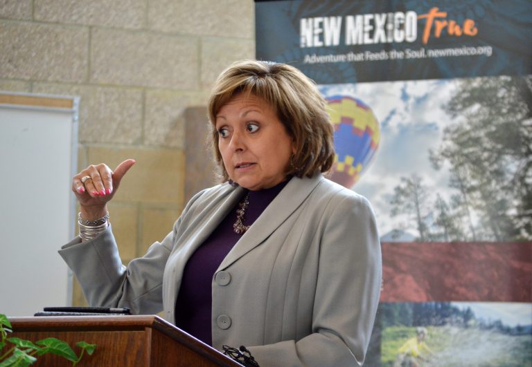 New Mexico Gov. Susana Martinez's name had been tossed around as a potential running mate for Trump as his rivals dropped their campaigns. (AP Photo/Russell Contreras, File)