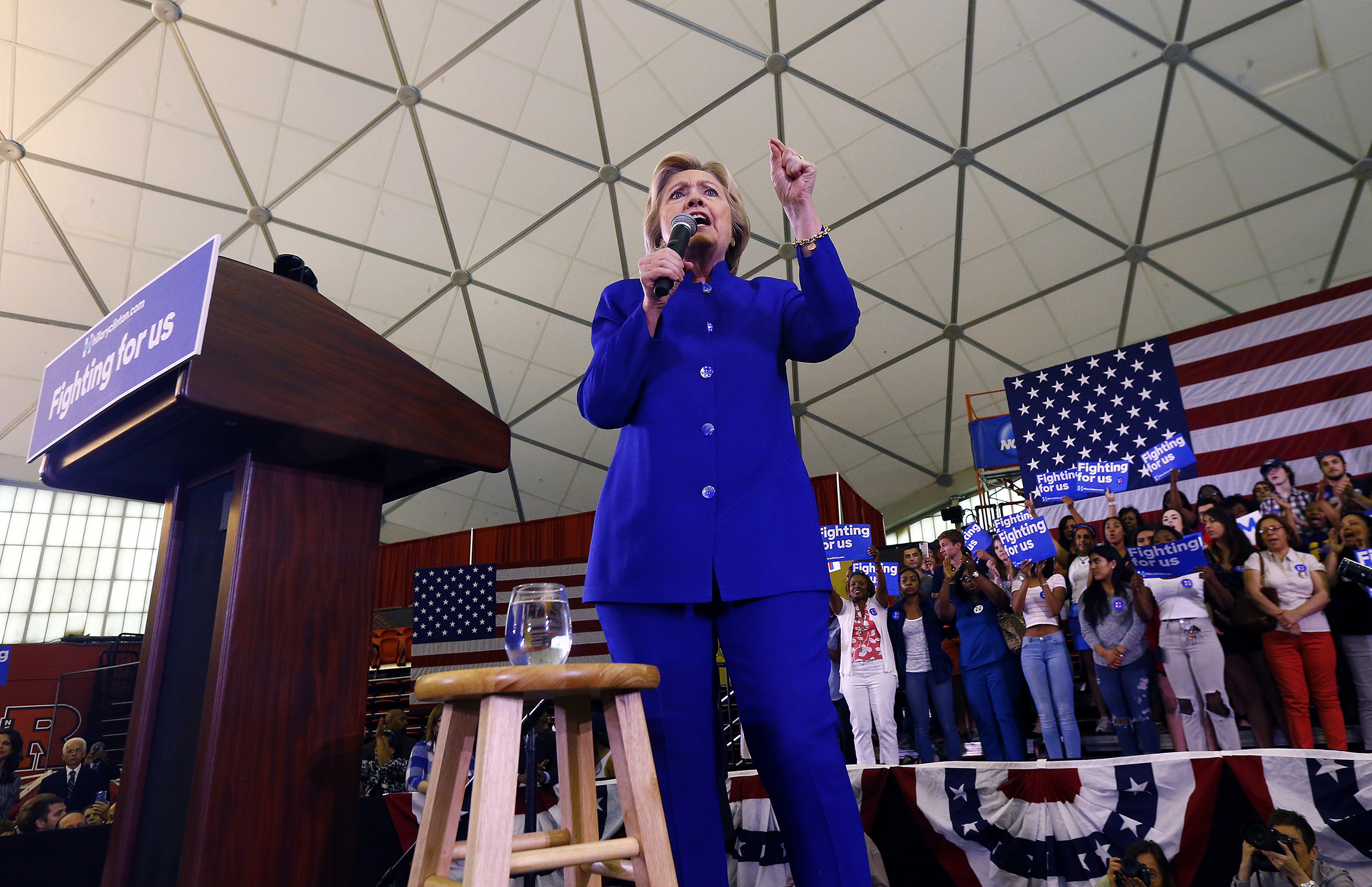 Clinton’s May fundraising numbers a personal best