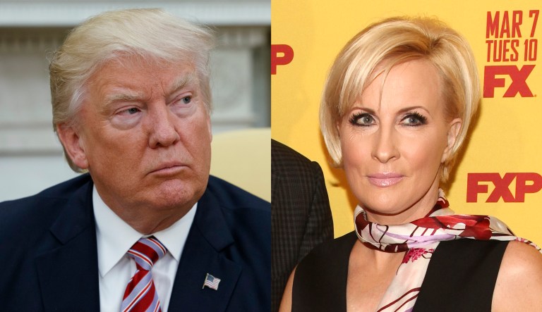 The slight against Brzezinski's appearance set Washington ablaze. (AP photos)