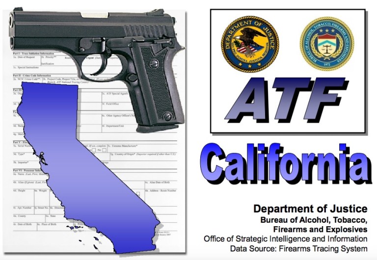 ATF: Half of guns in California crimes traced to California
