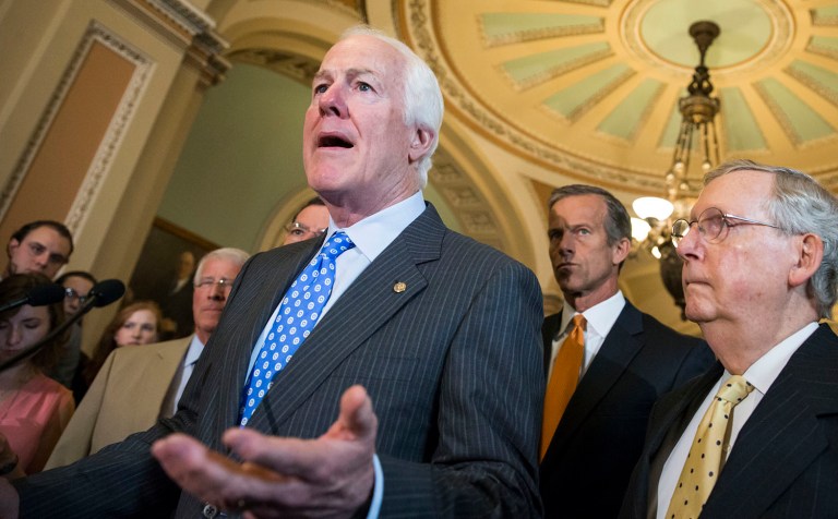 Senate Majority Whip John Cornyn, R-Texas, said blocking the bill again, 