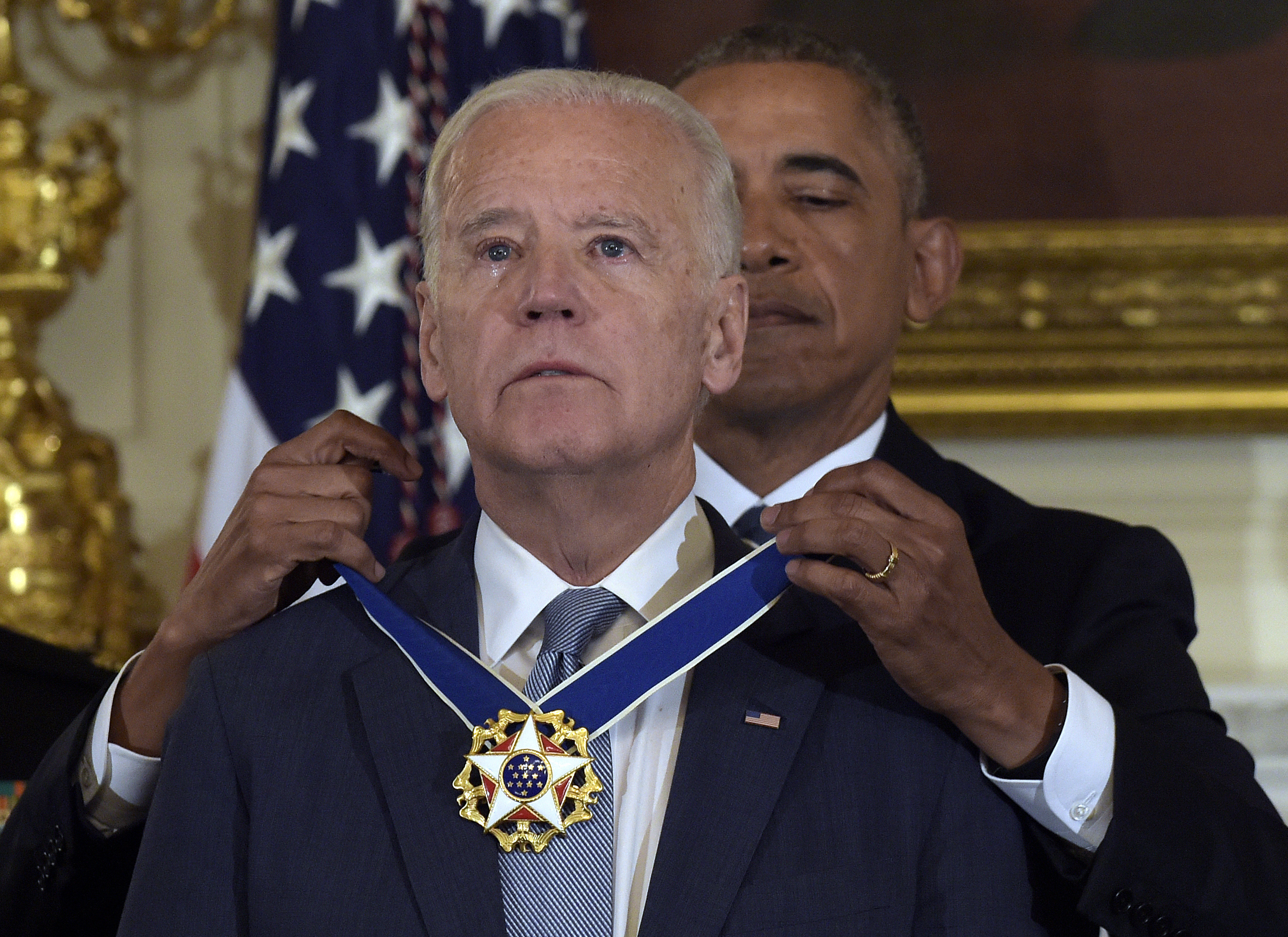 Mainstream Media Scream: Matt Lauer cried over Biden’s medal