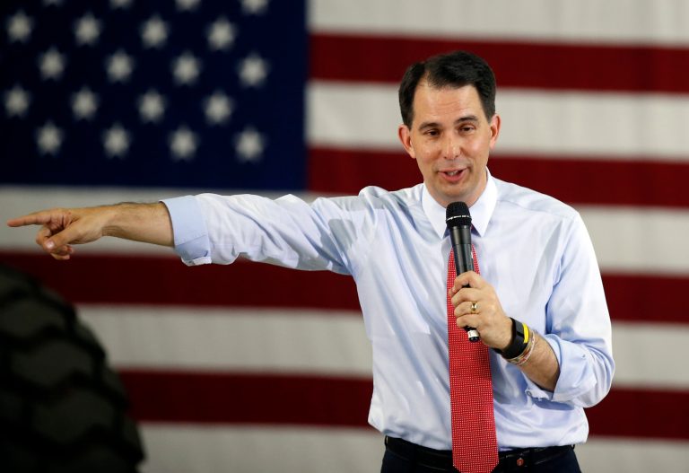 The New York Times has published a report saying Wisconsin Gov. Scott Walker has decided to drop out of the 2016 GOP presidential race on Monday evening. (AP)