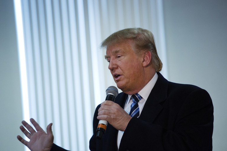 Trump met with six Republican governors on Tuesday afternoon in his Manhattan tower. (Victor J. Blue/Bloomberg, File)