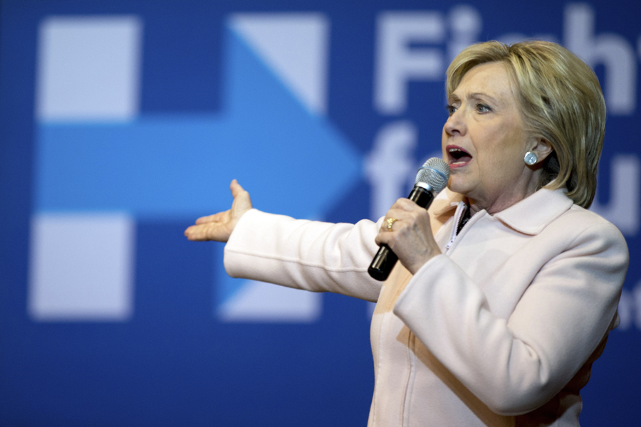 Big Pharma adores Clinton