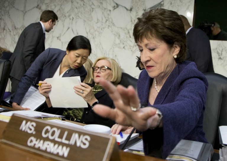 Susan Collins claimed that Donald Trump's criticism of the U.S. District Court judge 