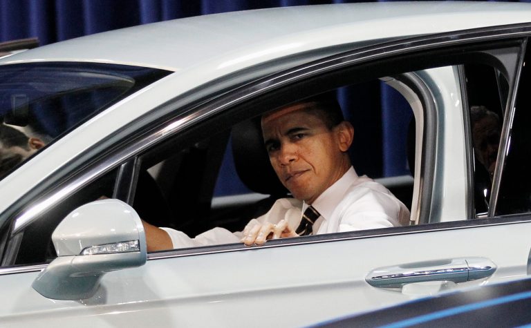 President Obama will travel to Detroit Wednesday to tout the rebounding auto industry. (AP Photo/Pablo Martinez Monsivais)