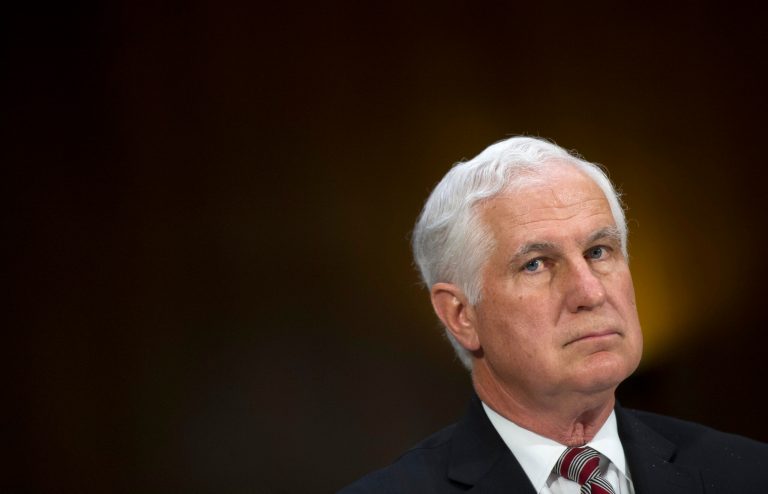 Veterans Affairs acting Inspector General Richard Griffin testifies on Capitol Hill in Washington. (AP/Cliff Owen)