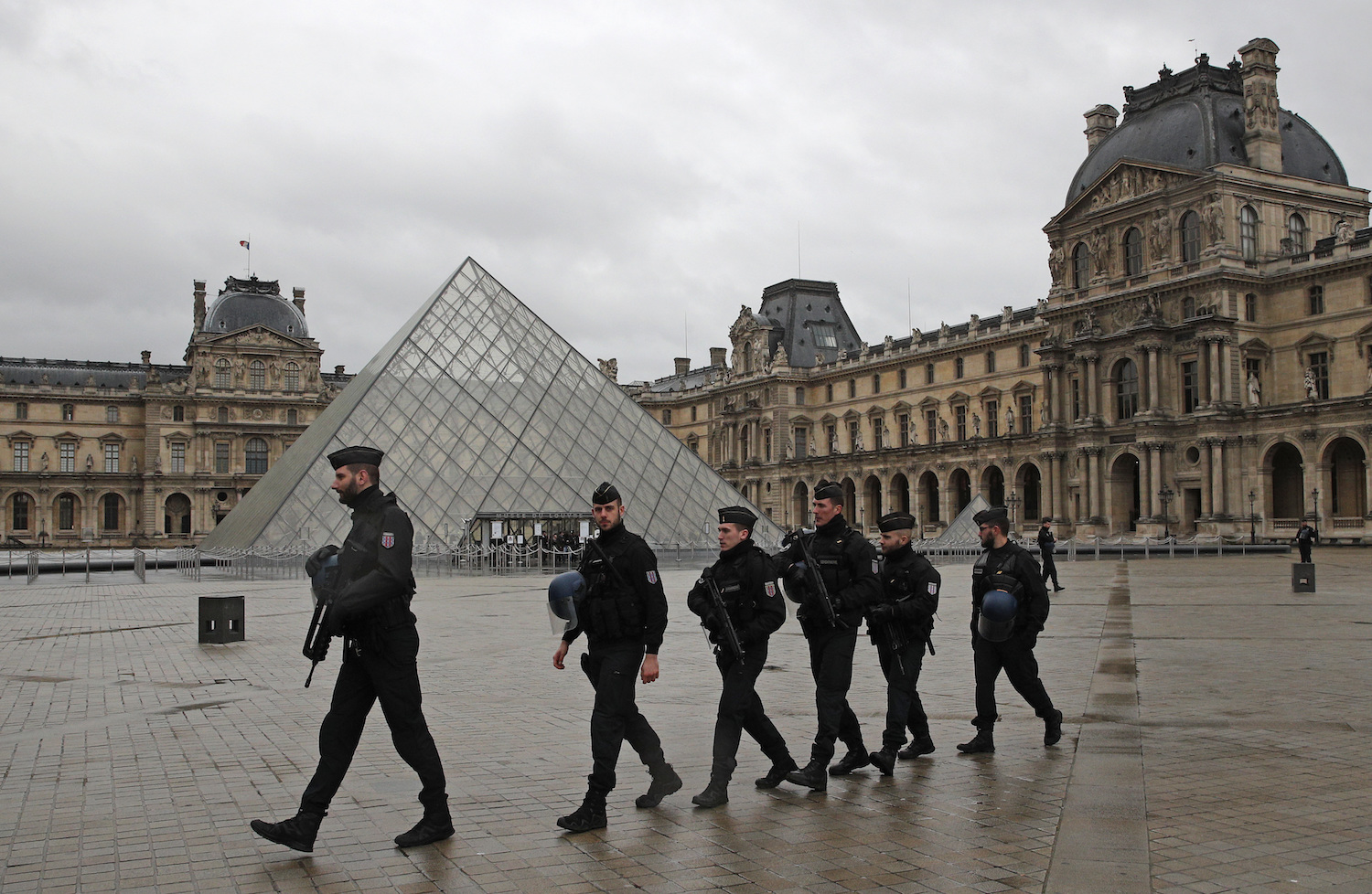 French president: Louvre attack was terrorism