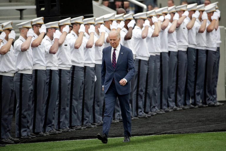 VP uses commencement address to tout women 