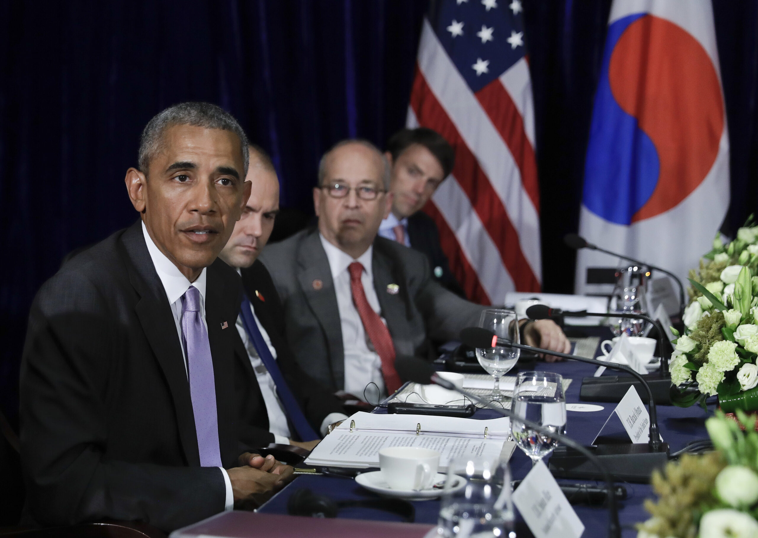 Obama says U.S. open to talks with North Korea if it starts behaving