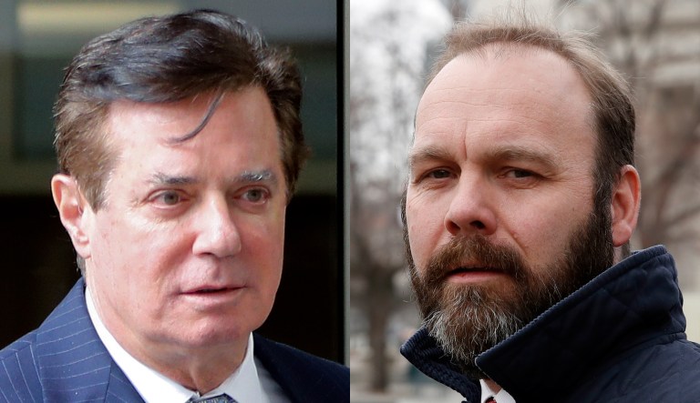 The charges, stemming from special counsel Robert Mueller's investigation, include federal tax and bank fraud allegations. (AP)