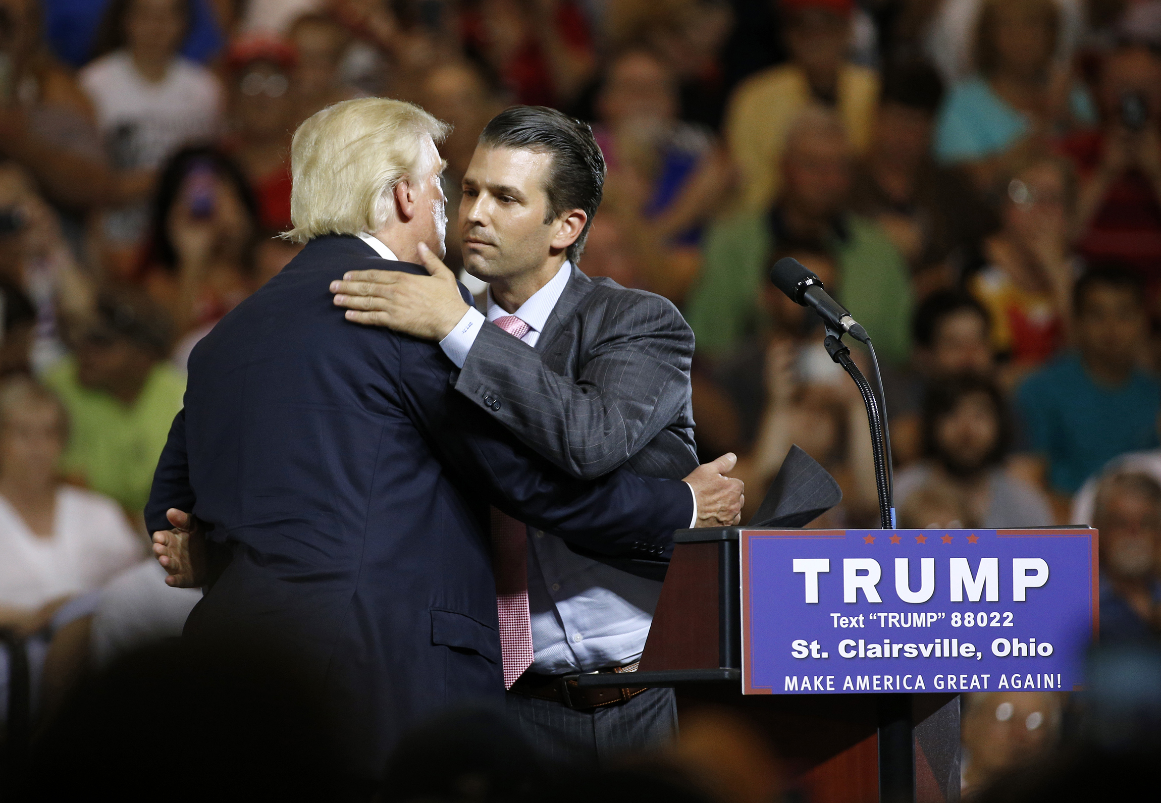 Trump Jr. gives new date for father’s veep announcement