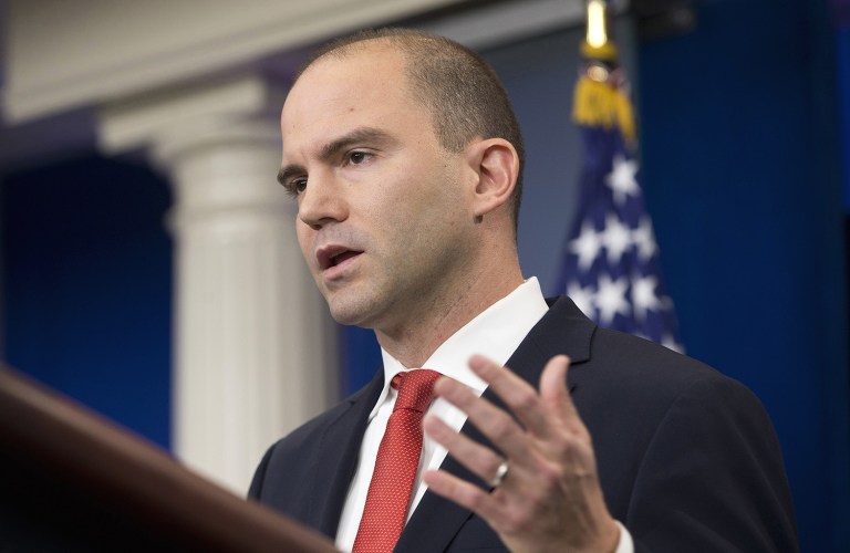 Ben Rhodes, deputy national security adviser, said, —œOn the president-elect, the first thing I'd just say is that there's one president at a time. President Obama is the president of the United States until Jan. 20.
