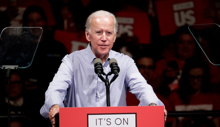 Former Vice President Joe Biden said, 