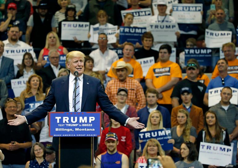 Voters are worn out by election coverage. (AP Photo/Brennan Linsley)