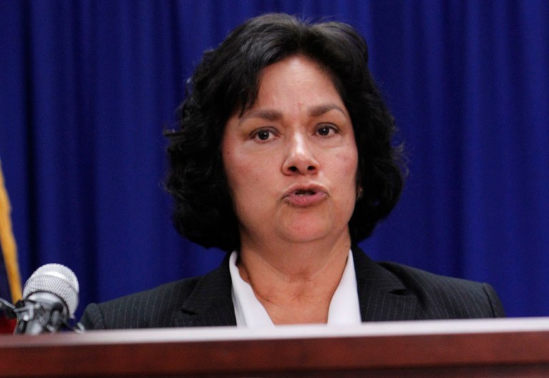 ICE Director Sarah R. Saldaña said the group was among the 