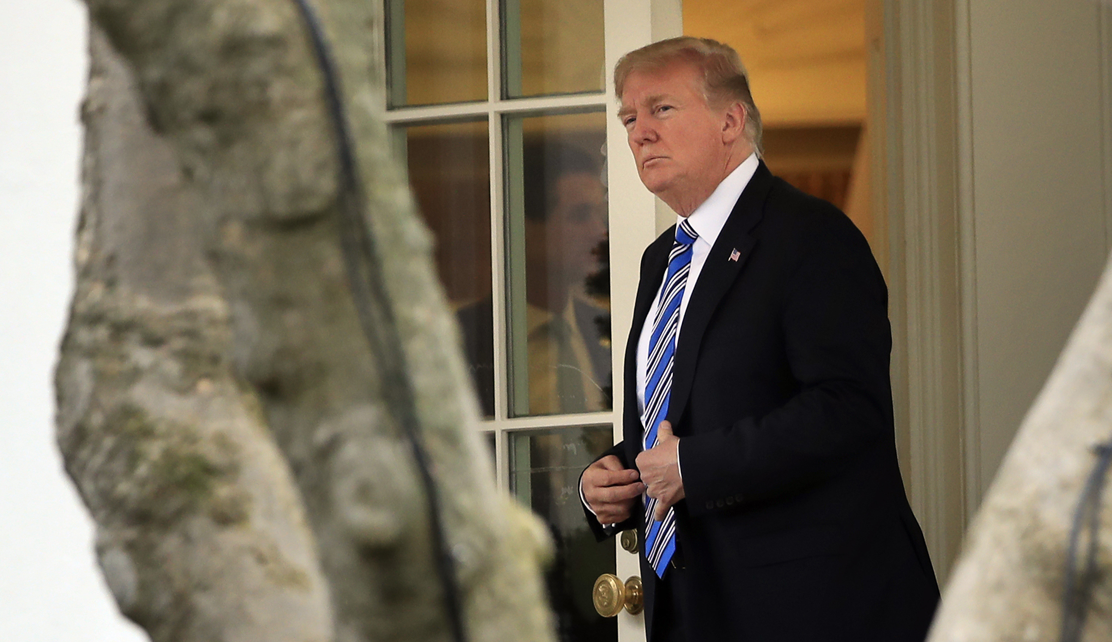 Trump snipes at ‘Fake News Media,’ downplays collusion fixation after Mueller indicts 13 Russians
