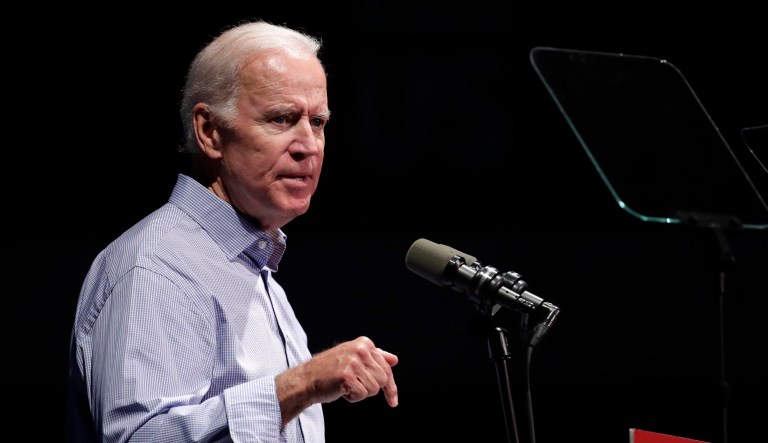 If Democrats want to claim some moral high ground over the opposition on sexual misconduct, they need to clean out their closet, and, yes, that includes holding former Vice President Joe Biden's feet to the fire.(AP Photo/Julio Cortez)