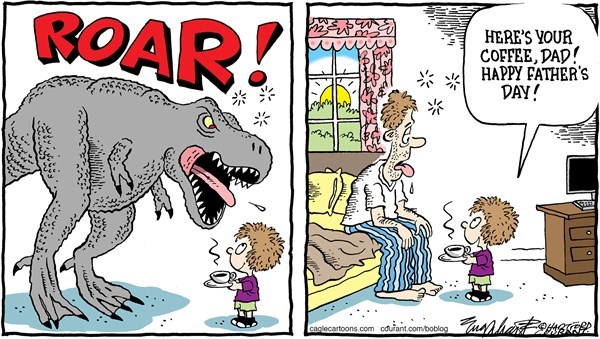 Editorial cartoon: Happy Father’s Day