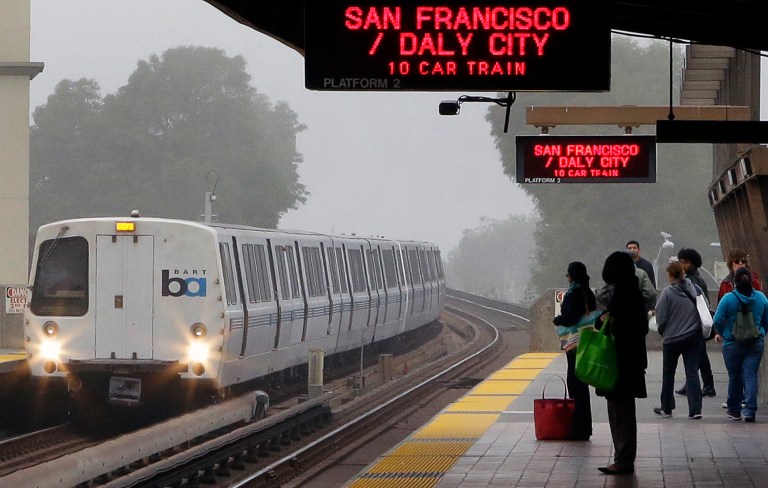 Bay Area Rapid Transit officials are planning a special meeting where officials will discuss a problem that has surfaced with a labor contract that had recently settled a transit dispute. (AP Photo/Ben Margot, File)